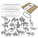 Gnollko 16pcs PVC Wine Glass Charms,Funny Beach Wine Charms Marker Tags Identifiers for Stem Glasses