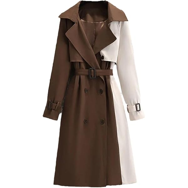 Amazon.com: HGps8w Women's Chic Sleeveless Long Trench Coats