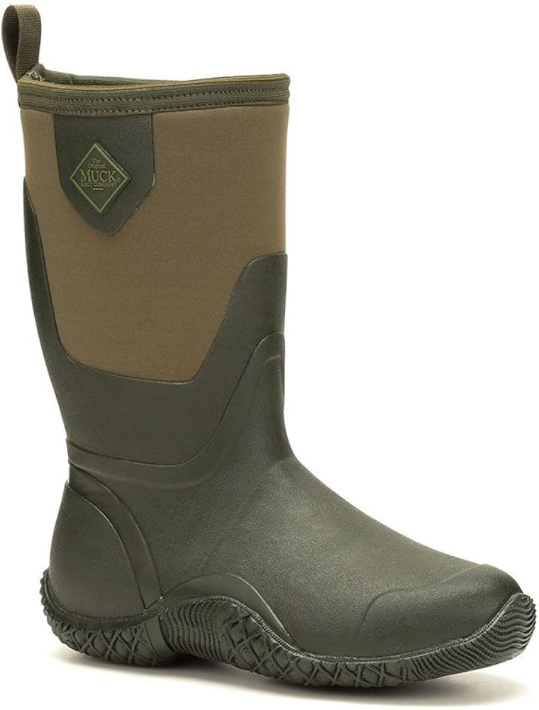 scrub muck boot moss green