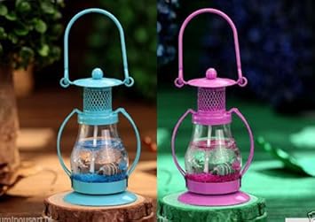 Atorakushon Pack Of 2 Gel Candle Hurricane Gel Lantern Candle For Birthday Decoration Diwali Gift