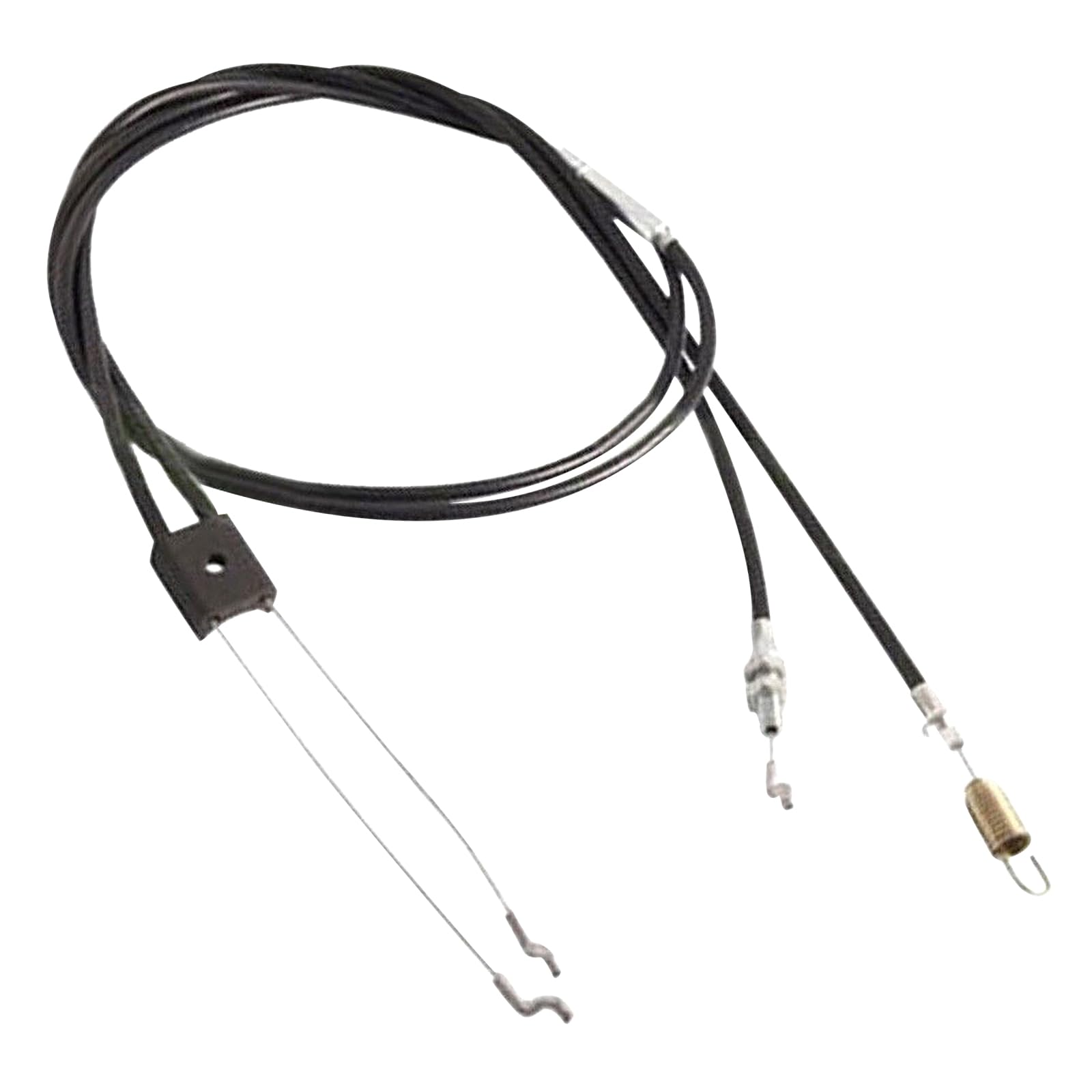 Steel Clutch Throttle Brake Cable,Universal Cable Repair Kit Emergency Lawn Mower Throttle Cable Repair Kit,Universal Clutch Brake Throttle Cable Repair Kit