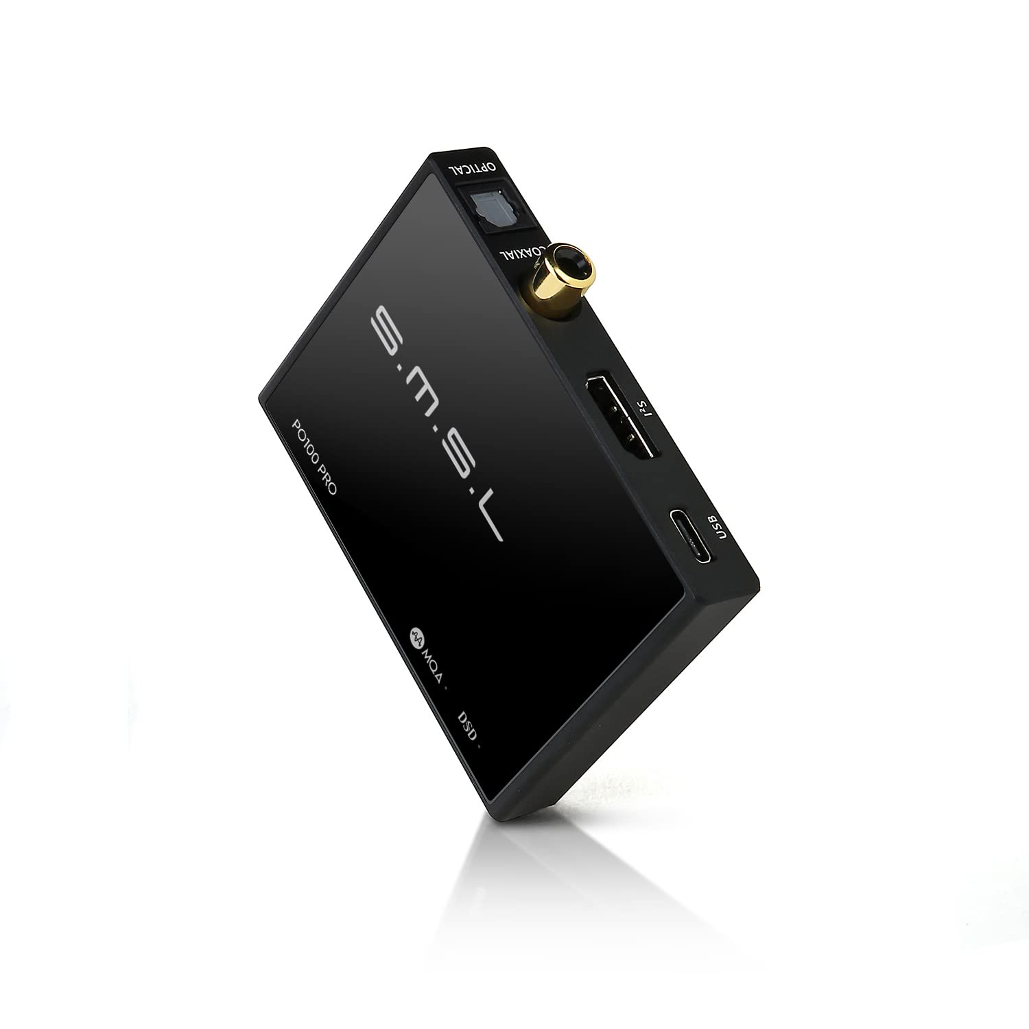 SMSL PO100 PRO MQA DDC XMOS XU316 Digital to Analog Audio Converter Type-C USB Input IIS/Optical/Coaxial Output Mini Portable USB Interface for Phone/PS5/Switch/TV