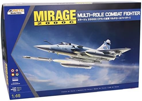 KINETIC MODEL 1/48 Mirage 2000C Multi-Role Combat Fighter by KINETIC MODEL