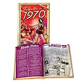 Flickback 1970 Mini-Book: 50th Birthday or Anniversay Gift