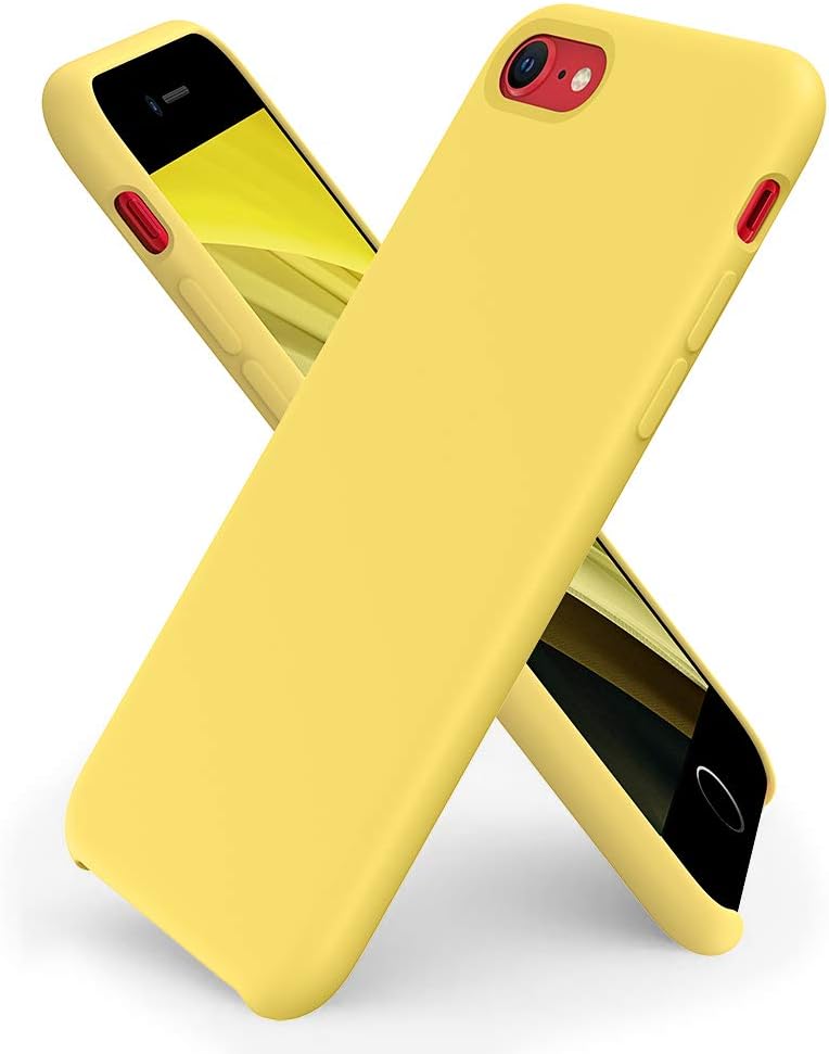 ORNARTO Liquid Silicone Case for iPhone SE(2020), iPhone 7/8 Slim