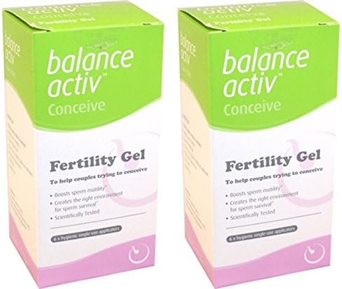 (2 Pack) - Balance Activ - Fertility gel | 6 tube box | 2 PACK BUNDLE