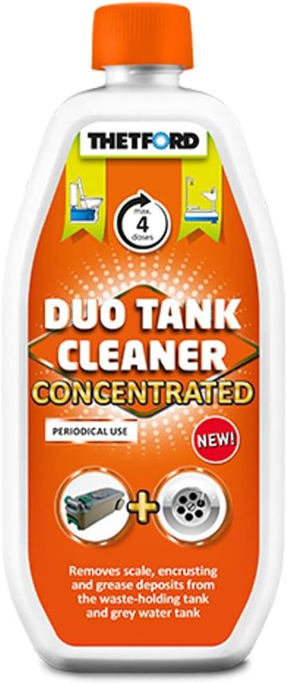 Thetford Aqua Kem Duo Tank Cleaner 0.78L Concentrated Waste Grey Water