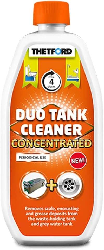 Thetford Aqua Kem Duo Tank Cleaner 0.78L Concentrated Waste Grey Water