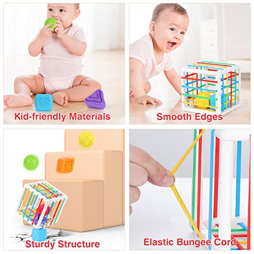Zooawa Baby Montessori Toys, Sensory Toy for Autistic Baby Toddler Toy