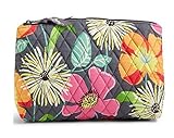 Vera Bradley Large Curvy Cosmetic in Jazzy Blooms