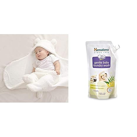 My Newborn Baby 3 in 1 Baby Blanket -Safety Bag-Sleeping Bag for Babies&Himalaya Gentle Baby