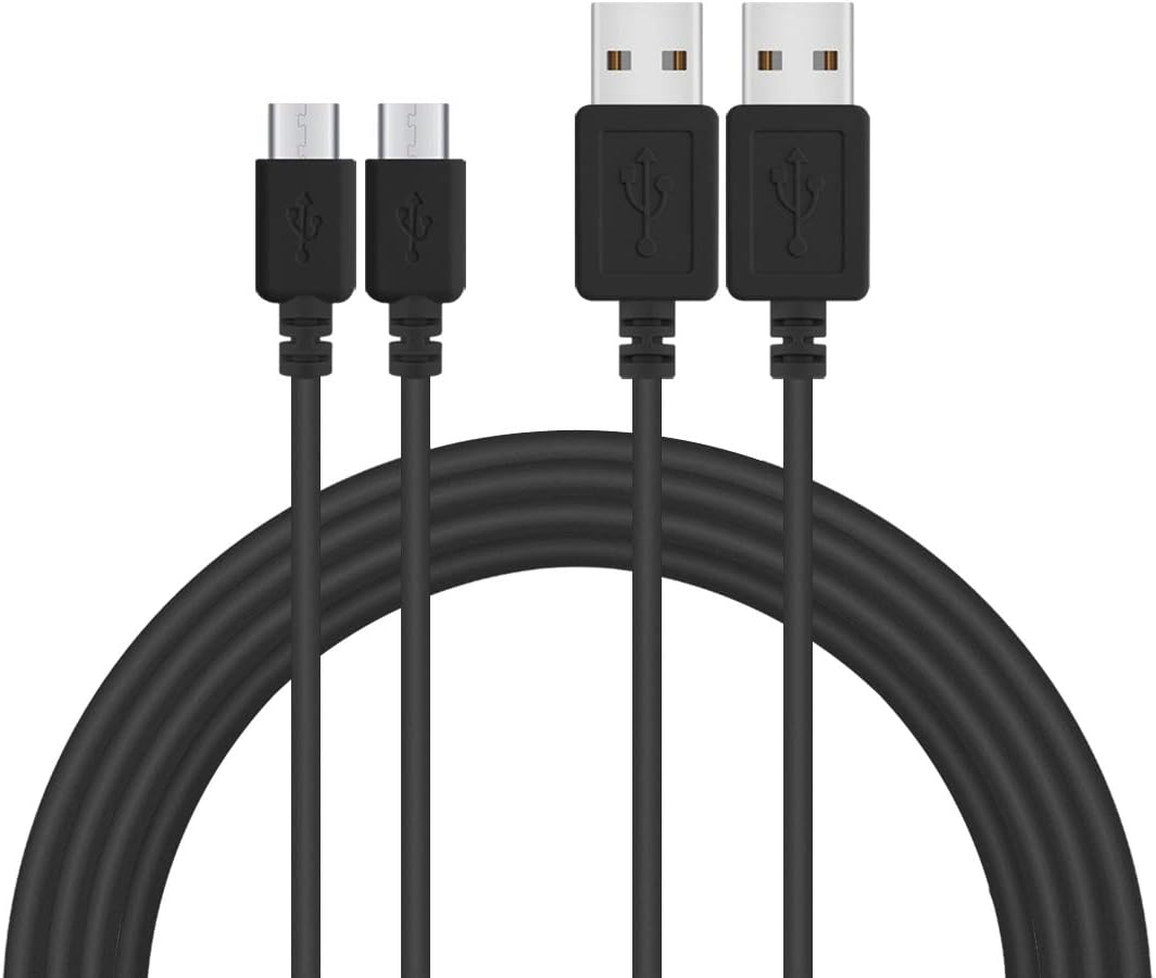 Geekria PS4 Controller Charging Cable for Playstation 4, DualShock 4, PS4 Slim/Pro, Xbox One S/X