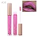 TOPBeauty Fashion Women Glitter Lip Makeup Waterproof Lip Gloss Nude Glitter Shimmer Focallure Lipstick Lip Kit #34