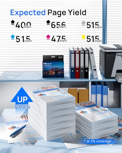 GPC IMAGE 530 531, Ink Cartridges, Compatible for Canon PGI-530 CLI-531 for Canon Pixma TS8750 TS8751, PGI530 CLI531 530XXL 531XXL (6 Pack)
