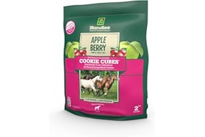 Standlee Apple Berry Cookie Cubes, Forage Based Horse Treat, 2lb