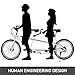 Dual Couple Tandem Bicycle 20 Inch Wheel 21 Speed Gear Front Suspension Aluminum Frame Sports Outdoor Recreation Cycling Bike Unisex Adult Easy Assembled Road Trip Exercise Park Ride Heavy Dutythumb 2