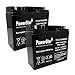 PowerStar-22AH High Rate SLA Battery Replaces 51814 6fm17 6-dzm-20 6-fm-18 lcx1220p - 2PK