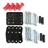 Rugged Ridge 18265.22 HD Leaf Spring Shackle Kit for Jeep Wrangler YJ