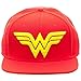Wonder Woman Logo Snapback Cap Hat New Licensed New DC Comics Red