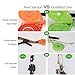 FUNTECK Plant Tying Machine to Tie Tomatoes Peppers and Cucumbers Quickly and Easily, Great for Gardeners Farmers, Including Spare Parts, Tapes and Staples, Green