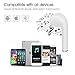 Wireless Earbuds, Mini True Bluetooth Headphones Sports Headsets in-Ear Stereo Earphones with Built-in Mic and Charging Case
