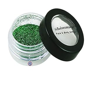 Ear Lobe & Accessories Ear Lobe & Accessories Eye Shimmer Color Green, Green,, Shimmery Finish