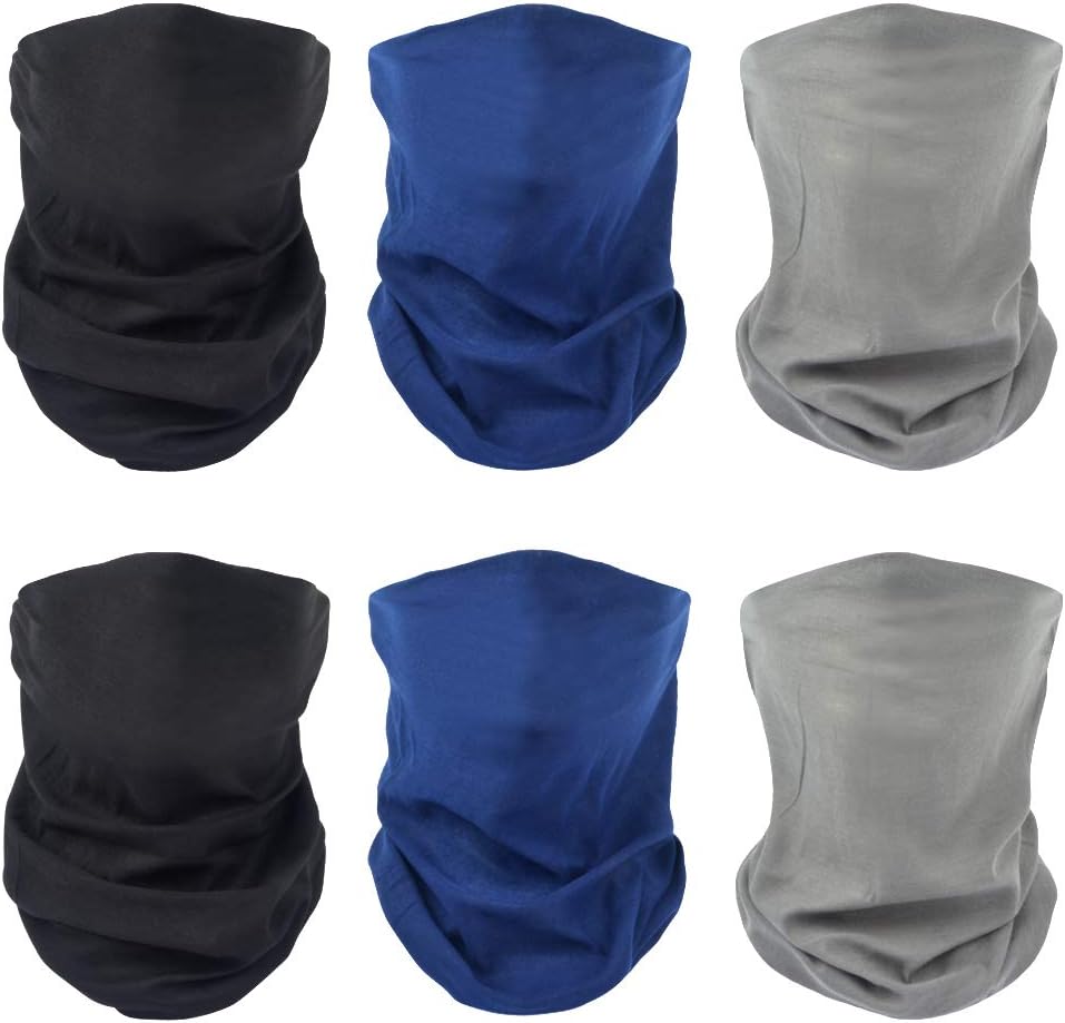 Sunland Tube Skull Bandana Magic Scarf Headband Neck Gaiter Assorted colors