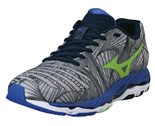 Mizuno Wave Paradox Mens Running Shoes Grey Green Blue Us9