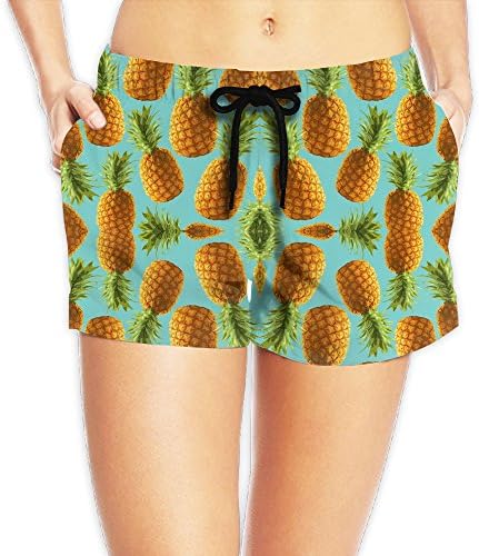 WTGE11 Pineapple Summer Casual Beach Board Shorts Swimming Trunk