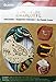 Bucilla Wood Stitchable Shapes Kit, 3 by 3-Inch, Cardinal
