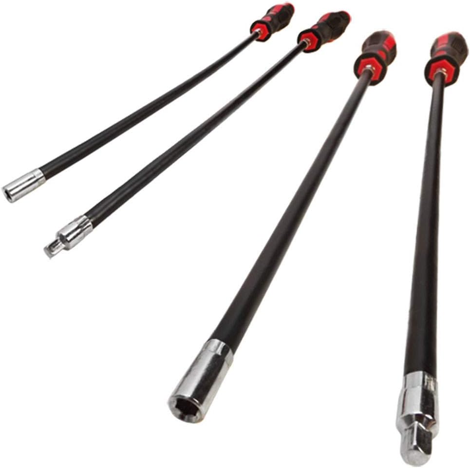 MH GLOBAL 20'' Bendable 1/4'' Socket Bits Driver Set Long