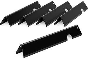 Rushare 17-Inch Flavorizer Bars for Weber Genesis 2 Grill Parts, Grill Replacement Parts for Weber Genesis II/LX 300 Series (2017 and Newer) Grill Parts, Genesis II E-310 E-315 S-335, 66032, 5-Pack