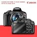 Canon T7 EOS Rebel DSLR Camera with EF-S 18-55mm f/3.5-5.6 is II Lens W/Telephoto & Wideangle Lens 3 Pc. Filter Kit + Tripod + Flash & 2 X 32GB SD Card and Basic Accessory Kitthumb 1
