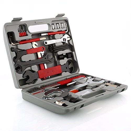 Deckey Bike Repair Tool Kits,48 Pcs Bicycle Tool Kit Multifunction Tool Kit with Torque Wrench Maintenance Tool Set with Tool Box Best Value Professional Home Bike Tool with Premium Quality