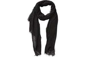 guiyal Cotton Blend Crinkle Vintage Soft Scarf with Fringed Edges,linen scarf,shawl,travel scarf