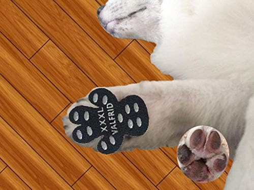 Valfrid Dog Paw Protector Rugged Anti Slip Traction Pads Paw Grips