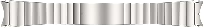 Hochuen - Bracciale a maglie in titanio per Galaxy Watch5 Pro, colore: argento, Argento, Classico