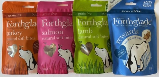 Forthglade Soft Bites Training Treats Variety Pack (Pack of 4)