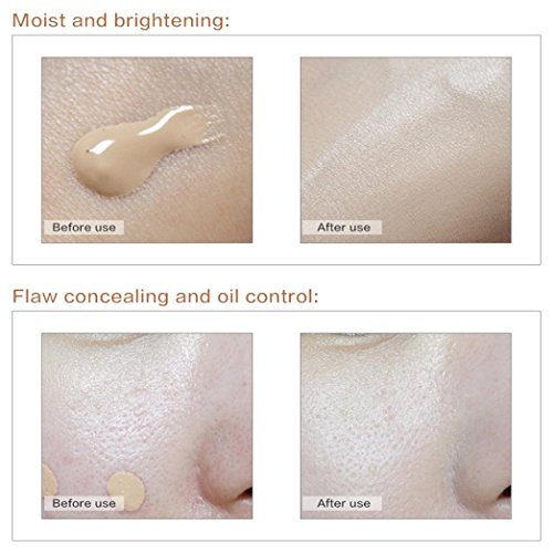 Hunputa Make Up Camouflage Concealer Cream Full Covery Moisturizing Oil-control Waterproof Contour Makeup Face Primer (A) - Thumbnail 3
