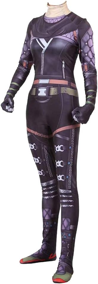 Apex Legends Wraith Spandex Bodysuit Halloween Cosplay Costumes Jumpsuit