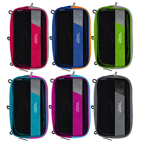 Five Star Pencil Pouch / Case, Xpanz, 3.19 x 6.25 x 10 Inches, Assorted