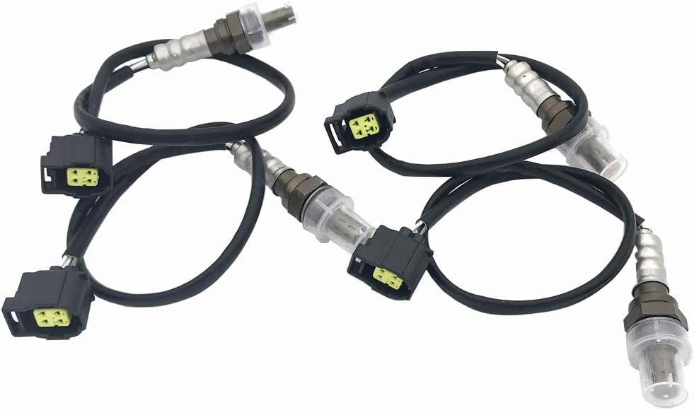 ADP Oxygen Sensor Universal Upstream O2 Oxygen Sensors Automotive Replacement for Chrysler Dodge Jeep Ram 2004-2014 68144248AA 56029049AA (4PCS)