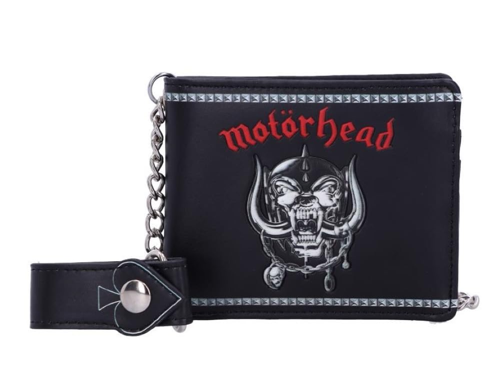 Nemesis Now Officially Licensed Motorhead Ace of Spades Warpig Snaggletooth Wallet, Black, 11cm