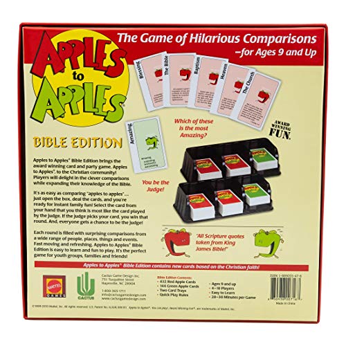 Apples to Apples Bible Edition Pricepulse