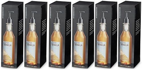Starbucks Sugar Free Vanilla Syrup 12 FL Oz (6 Pack)