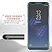 eSamcore Samsung Galaxy S8 Screen Protector Easy Application, [2-Pack] Anti-Bubble Case Friendly [Full Coverage] Soft HD Clear Film for Galaxy S8 5.8