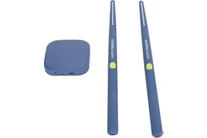 YUNIR Virtual Air Drum Set, Bluetooth RGB Electric Air Drum Sticks with 8 Sound, 3D Motion Sensing, Portable Rechargeable Drumsticks, for Beginners Kids Adults