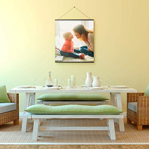 Bailey Magnetic Poster Frame, Large Frames for Posters 70 cm (27 9/16 in) Width, Length Can Be Any Size You Want, Black, 70 cm x 100 cm, 70 x 50 cm - Thumbnail 5