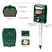 FAYINWBO Dog Cat Animal Repeller, Outdoor Solar Ultrasonic Animal Repeller with Motion Sensor and Flash Intimidation Raccoon, Rabbit, Squirrel, Fox, Birds, Skunks, etc Protect The Farm Garden Yard