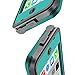 HESGI New Waterproof Shockproof Dirtproof Snowproof Protection Case Cover Only for Apple iPhone 5C Aqua Blue
